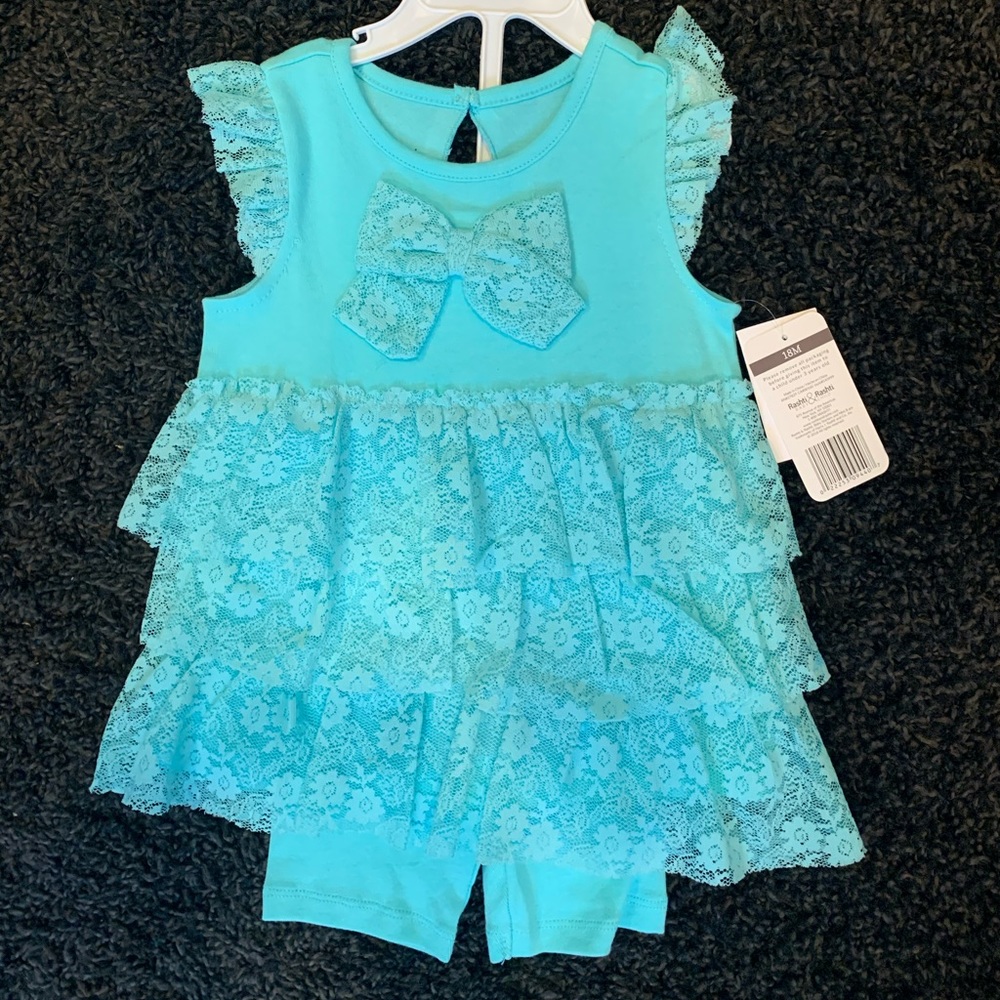 Infant blue dress